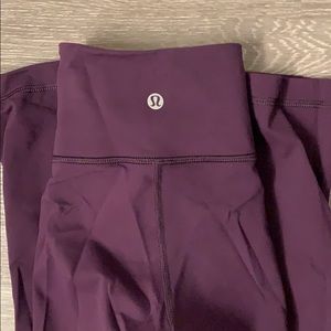 Lululemon purple yoga pants!